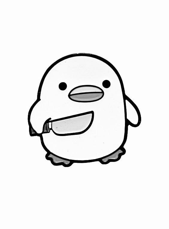 Pinguim com Faca