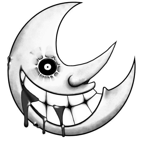 Lua com Expressão Sombria