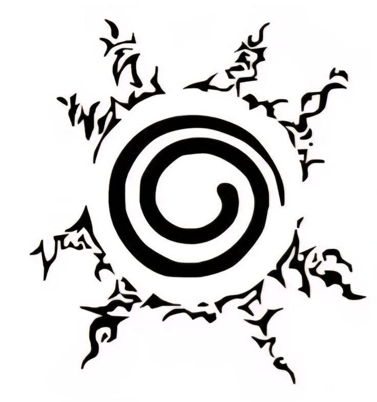 Selo Espiral Blackwork