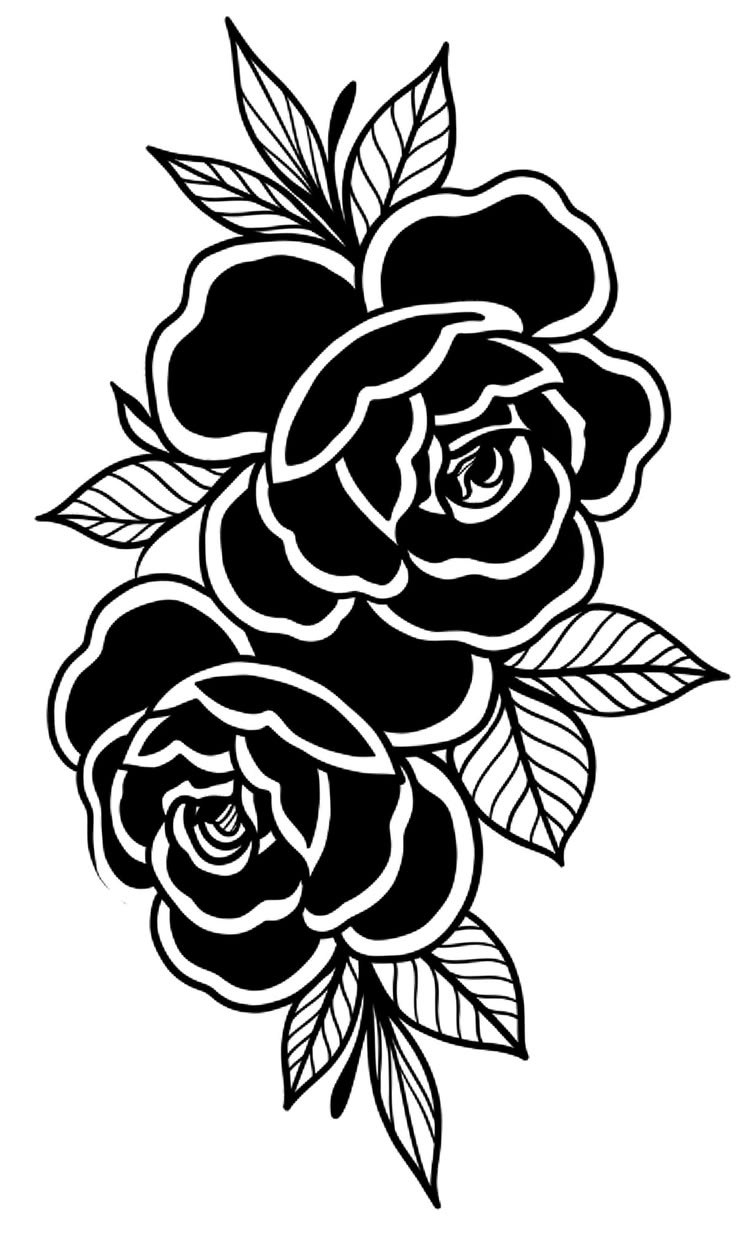 Rosas Blackwork